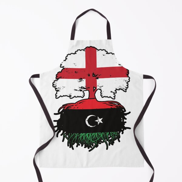 Item preview, Libya Libyan English England Tree Roots Flag designed and sold by FlagX.