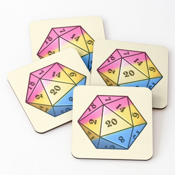 Item preview, Pan D20 | LGBTQ+ designed and sold by WaffleCreations.