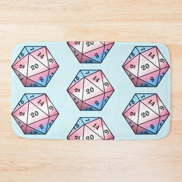 Item preview, Trans D20 | LGBTQ+ designed and sold by WaffleCreations.
