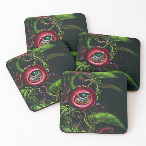Item preview, Red and Green Garden eye designed and sold by Pebbledrops.