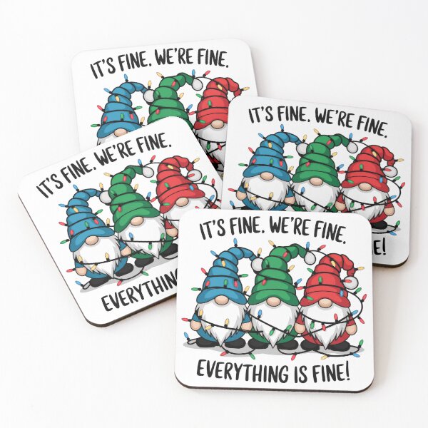 Item preview, It's Fine We're Fine Everything is Fine! designed and sold by lifeintoart.
