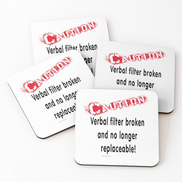Item preview, Verbal Filter designed and sold by ArachnidImagery.