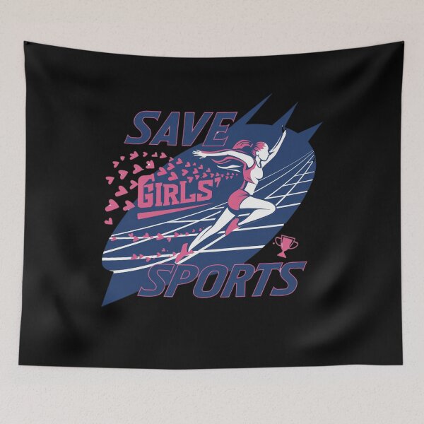 Item preview, Save Girls Sports Female Athletes designed and sold by Mateusz Majcherek.