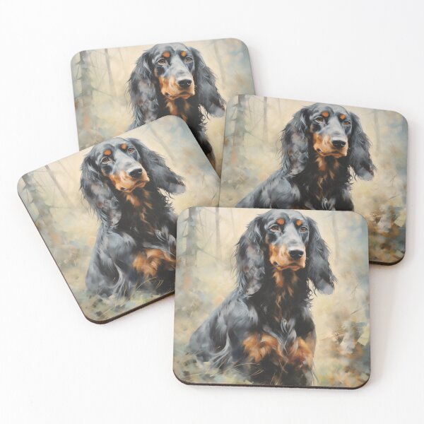 Item preview, Gordon Setter Portrait designed and sold by Samuelsboro.
