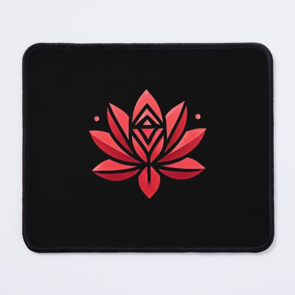 Item preview, Root Chakra Symbol on Black Background – Grounding Energy Design designed and sold by SacredPractice.