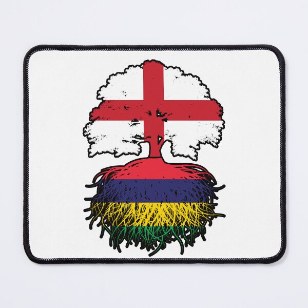 Item preview, Mauritius Mauritian English England Tree Roots Flag designed and sold by FlagX.
