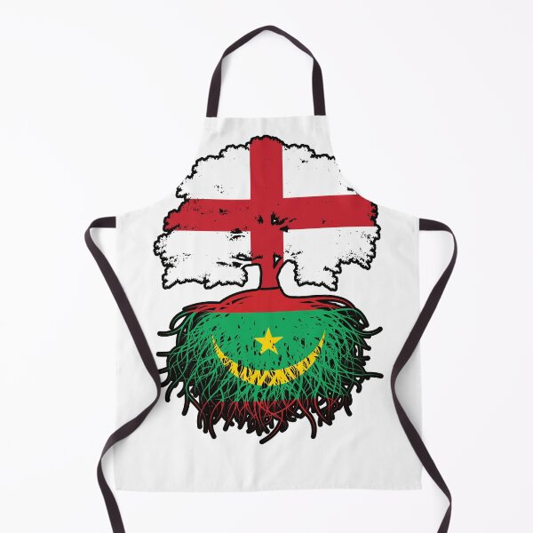 Item preview, Mauritania Mauritanian English England Tree Roots Flag designed and sold by FlagX.
