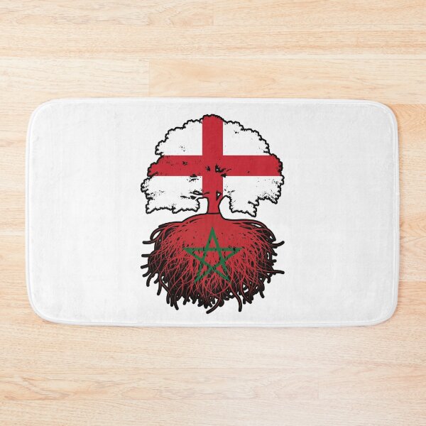Item preview, Morocco Moroccan English England Tree Roots Flag designed and sold by FlagX.
