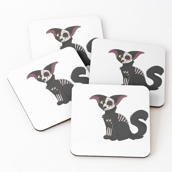 Item preview, Half skeleton cat designed and sold by BeeTheDragon-1.