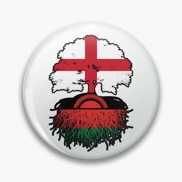 Item preview, Malawi Malawian English England Tree Roots Flag designed and sold by FlagX.