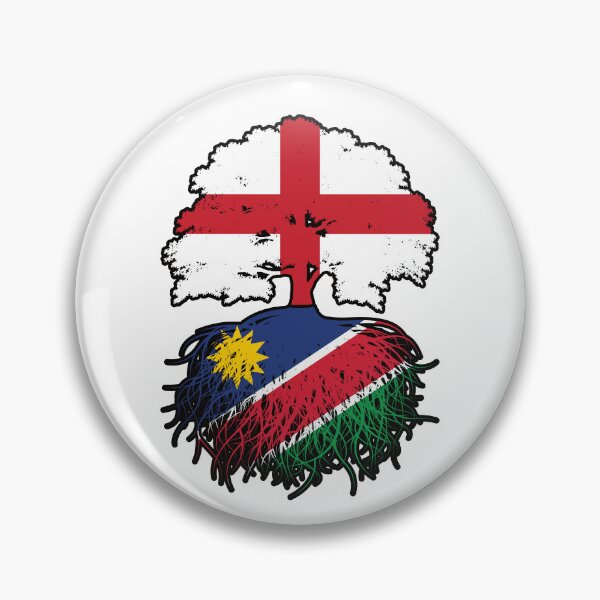 Item preview, Namibia Namibian English England Tree Roots Bandera designed and sold by FlagX.