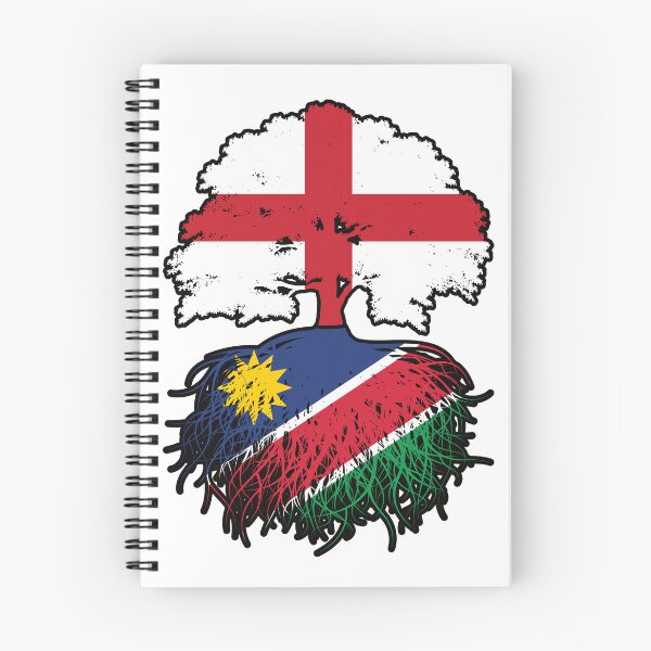 Item preview, Namibia Namibian English England Tree Roots Flag designed and sold by FlagX.