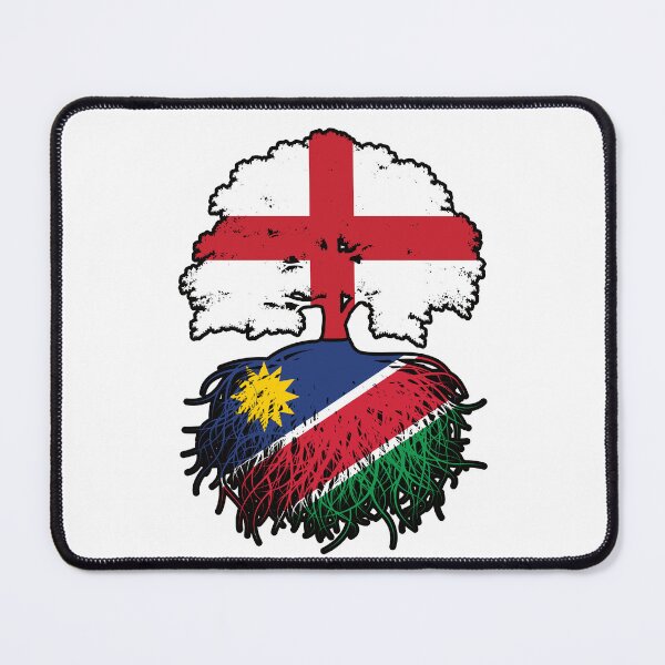 Item preview, Namibia Namibian English England Tree Roots Flag designed and sold by FlagX.
