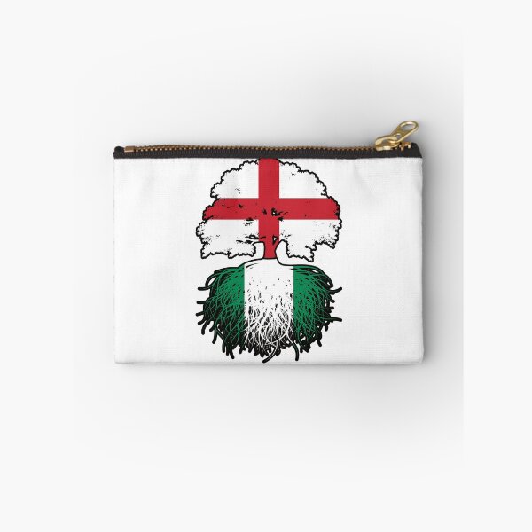 Item preview, Nigeria Nigerian English England Tree Roots Flag designed and sold by FlagX.