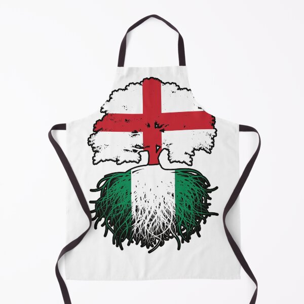 Item preview, Nigeria Nigerian English England Tree Roots Flag designed and sold by FlagX.