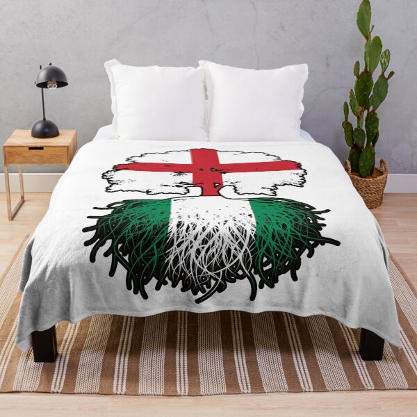 Item preview, Nigeria Nigerian English England Tree Roots Flag designed and sold by FlagX.