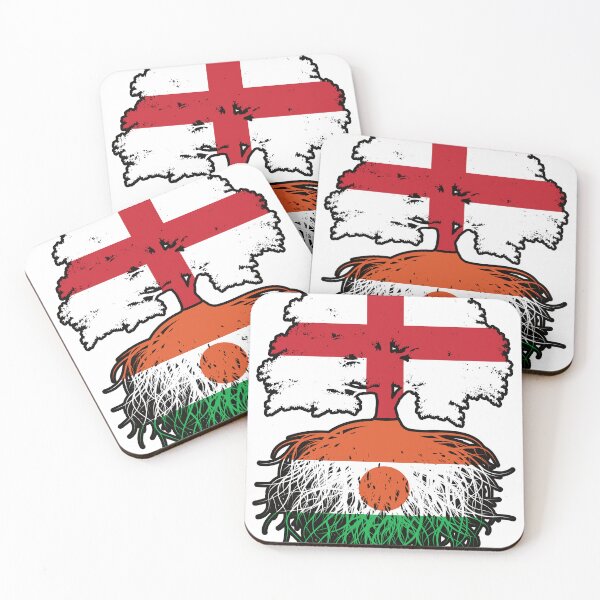Item preview, Niger Nigerien English England Tree Roots Flag designed and sold by FlagX.