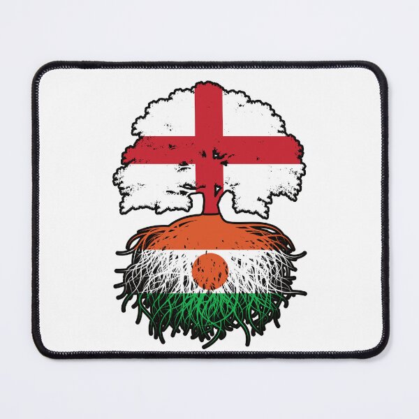 Item preview, Niger Nigerien English England Tree Roots Flag designed and sold by FlagX.