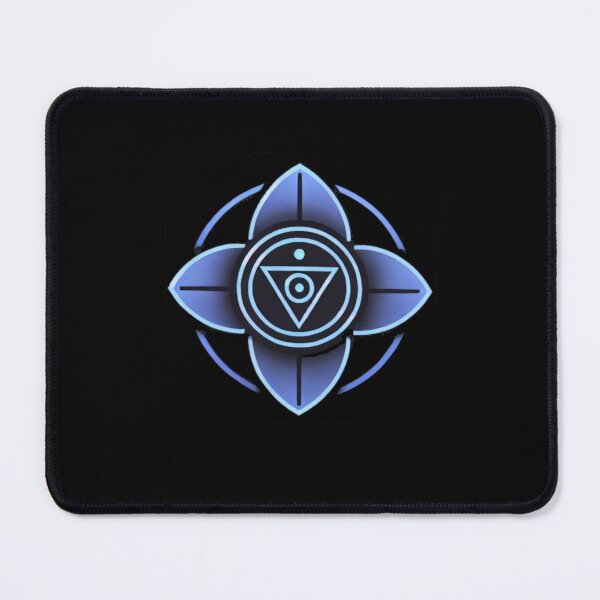 Item preview, Third Eye Chakra Symbol on Black Background – Awaken Your Intuition designed and sold by SacredPractice.