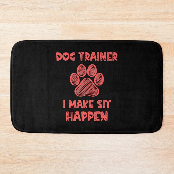 Item preview, Dog Trainer I Make Sit Happen Funny Pun Gift For A Dog Lover - Red designed and sold by IT-Express.