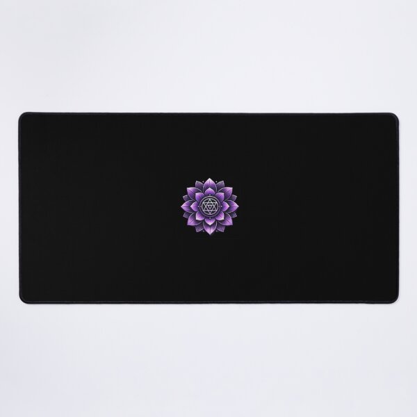 Item preview, Crown Chakra Symbol on Black Background – Connect with Divine Consciousness designed and sold by SacredPractice.