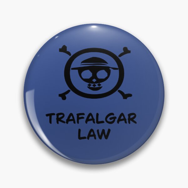Item preview, Trafalagar Law - One Piece Anime Jolly Roger Design designed and sold by RainbowDoveShop.