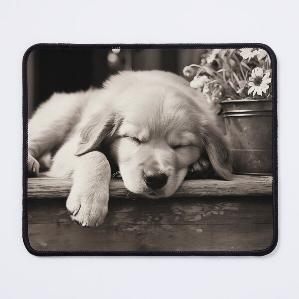 Item preview, Black and White Golden Retriever Puppy designed and sold by Samuelsboro.
