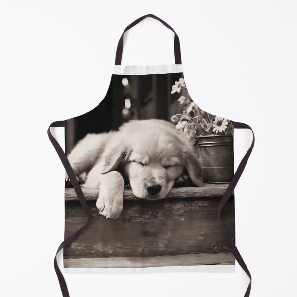 Item preview, Black and White Golden Retriever Puppy designed and sold by Samuelsboro.