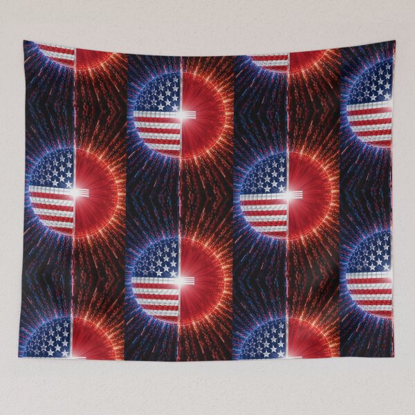 Item preview, Stars, Stripes, and Nordic Elegance | Nordic Symphony: United States Inspired Art designed and sold by JOY STORE 45.