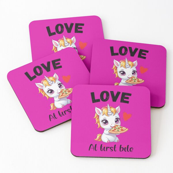 Item preview, Love At First Bite. Funny Pizza Lover Quote. Pizza lover designed and sold by DesignHouse07.