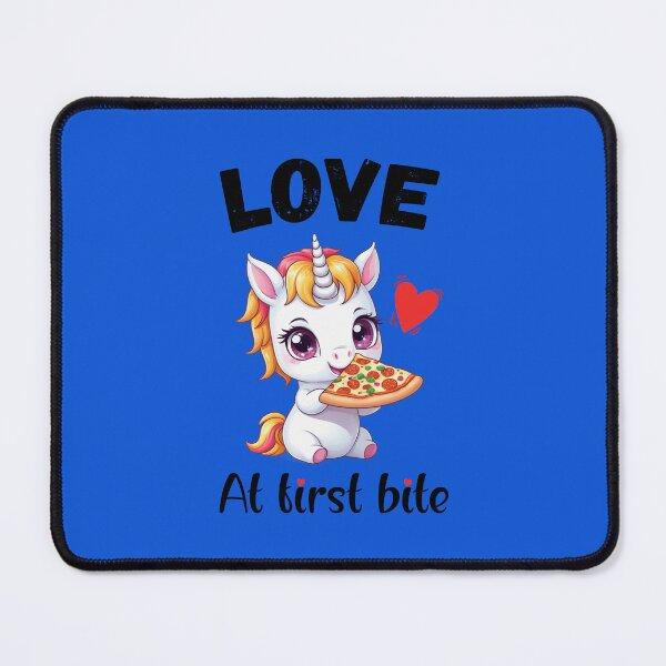 Item preview, Love At First Bite. Funny Pizza Lover Quote. Pizza lover designed and sold by DesignHouse07.