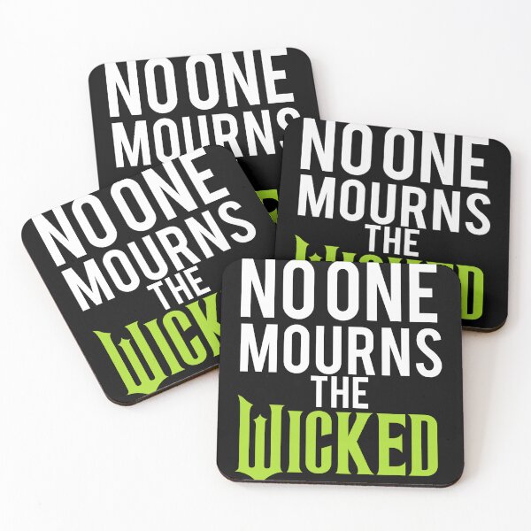 Item preview, No One Mourns The Wicked (green) designed and sold by Derp Nation.