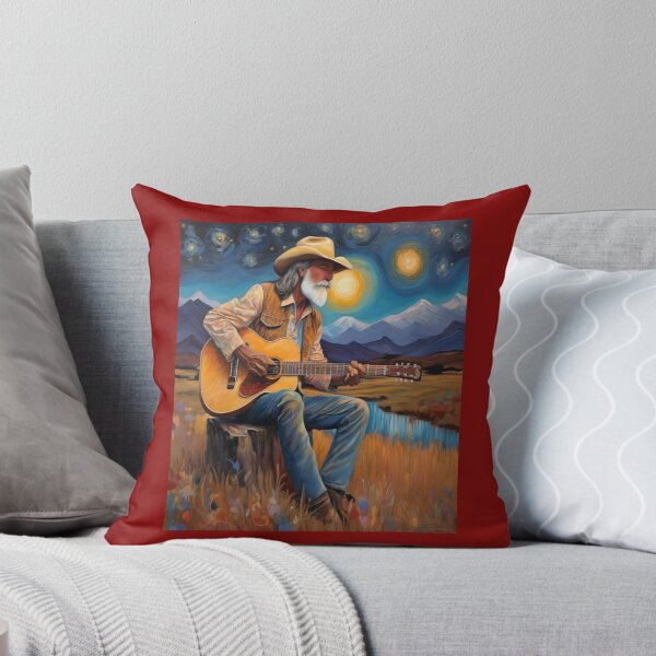 Item preview, "Dickey Betts: Guitar Harmony in the Sunset" designed and sold by Artisticanvas.