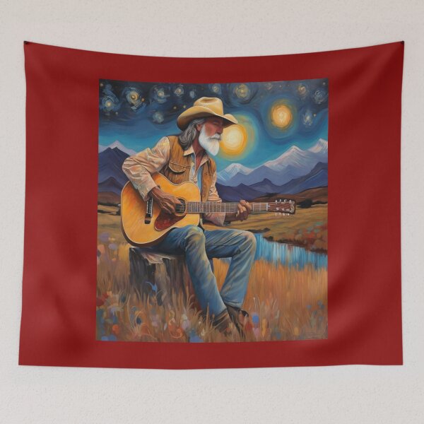 Item preview, "Dickey Betts: Guitar Harmony in the Sunset" designed and sold by Artisticanvas.