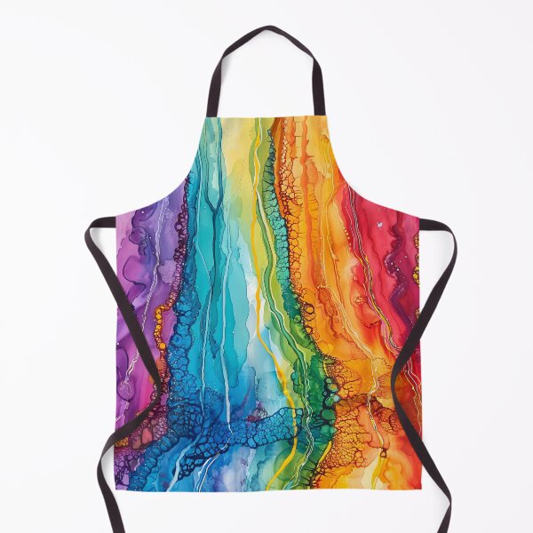 Item preview, Abstract Rainbow Alcohol Ink 1 designed and sold by FineElephant.