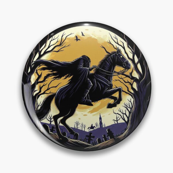 Item preview, Sleepy Hollow Headless Horseman designed and sold by Myra365Art.