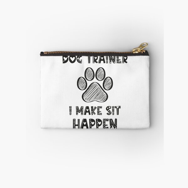 Item preview, Dog Trainer I Make Sit Happen Funny Pun Gift For A Dog Lover - Black designed and sold by IT-Express.