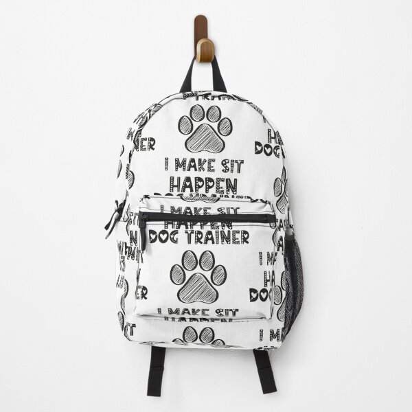 Item preview, Dog Trainer I Make Sit Happen Funny Pun Gift For A Dog Lover - Black designed and sold by IT-Express.