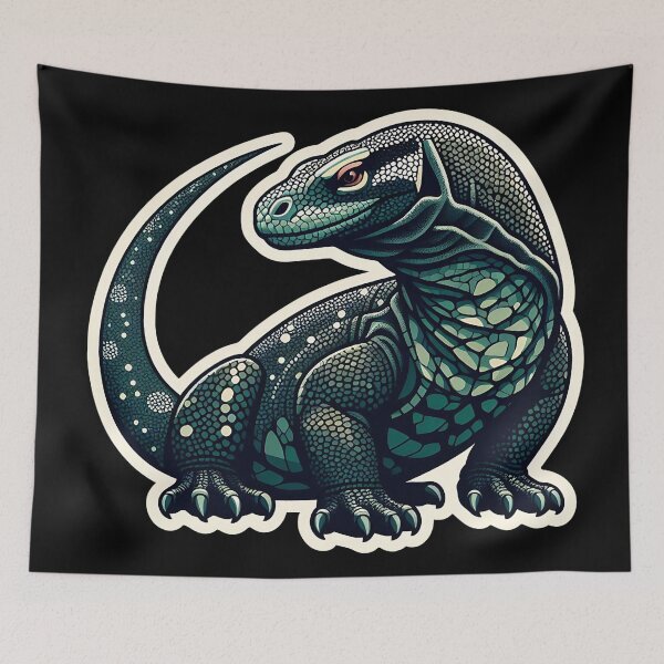 Item preview, Komodo Dragon Art #35 | Komodo Dragon Lovers designed and sold by ksgraphics222.