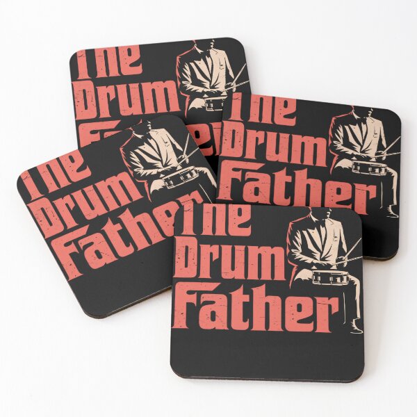 Item preview, The Drum Father Vintage Drummer Design designed and sold by Sonchai Paladsai.