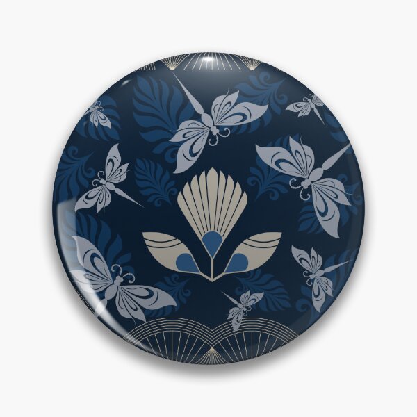 Item preview, Art Deco Butterflies designed and sold by TurquoiseBird.