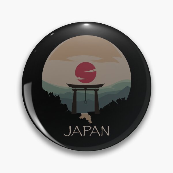 Item preview, Japan Torii Gate | Japanese Sun Scene | 0046 | designed and sold by 867designs.