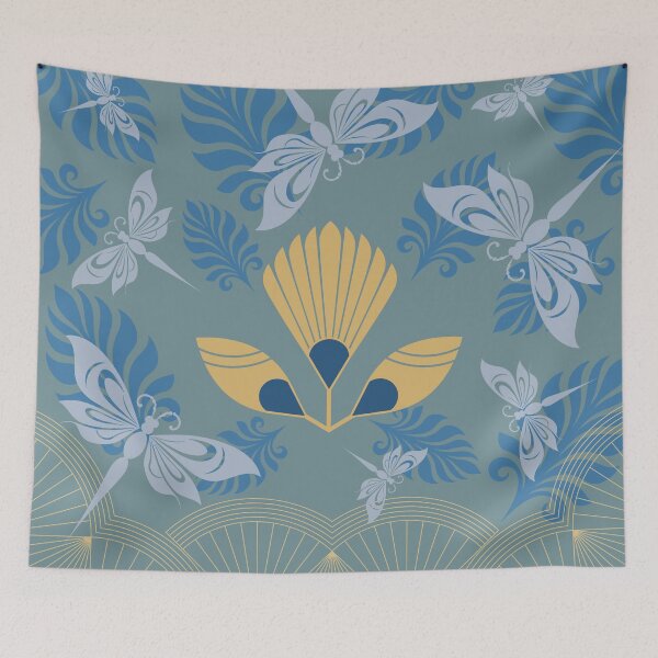 Item preview, Art Deco Butterflies designed and sold by TurquoiseBird.