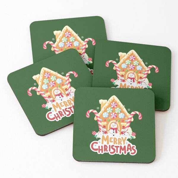 Item preview, Merry Christmas Gingerbread House designed and sold by HomeFreewithMe.