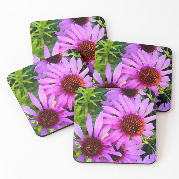 Item preview, Repeating Purple Coneflower designed and sold by KaleidoscopeMeg.