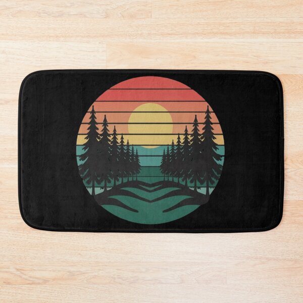 Item preview, Retro Forest Trees Outdoors Nature Women Men Vintage Graphic designed and sold by SztylishDesigns.