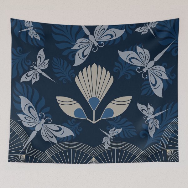 Item preview, Art Deco Butterflies designed and sold by TurquoiseBird.