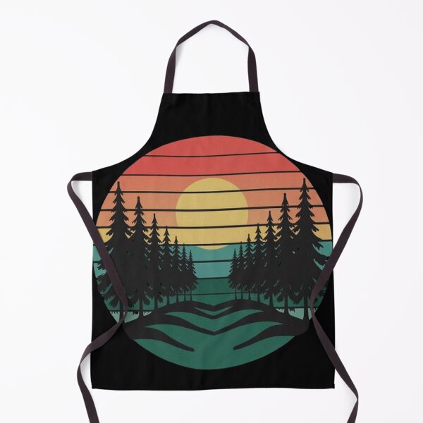 Item preview, Retro Forest Trees Outdoors Nature Women Men Vintage Graphic designed and sold by SztylishDesigns.