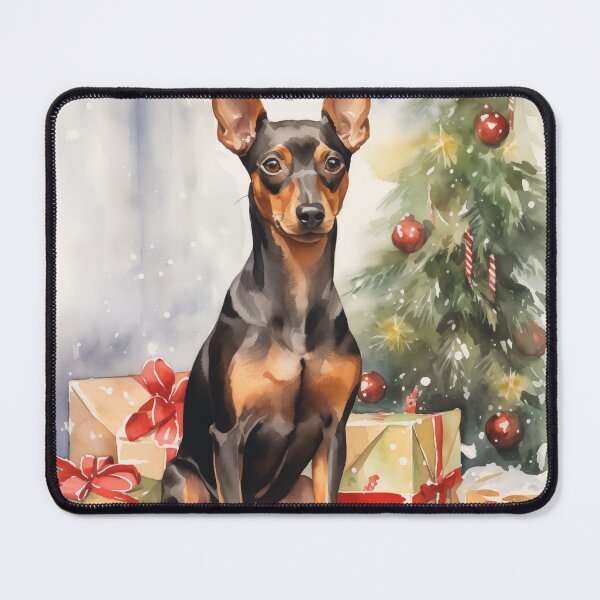 Item preview, Christmas German Pinscher designed and sold by Samuelsboro.