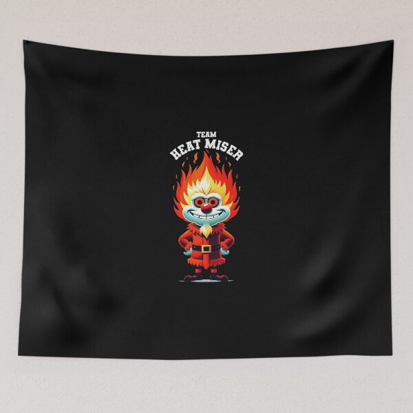 Item preview, Team Heat Miser   designed and sold by vintageretrostyleshop.